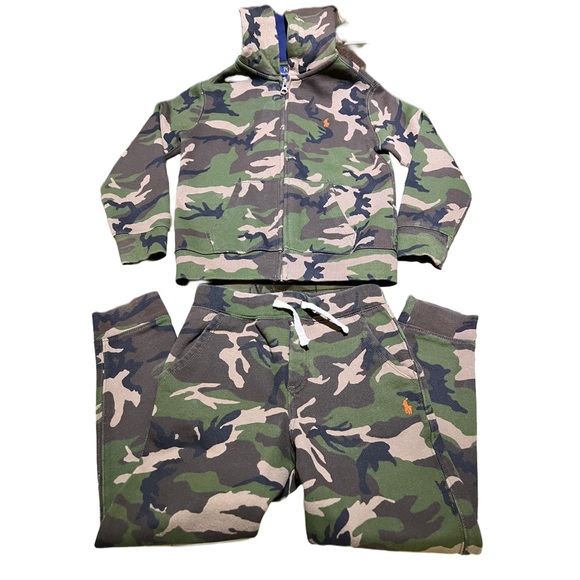 Polo Ralph Lauren Camo Jogger Track Suit